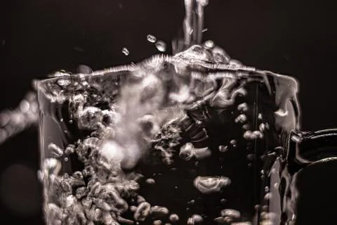 Splash of water Foto stock