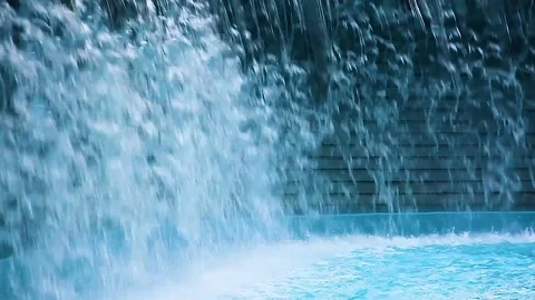 Splash of water on a pool Stock Footage 105179517