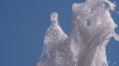 Splash Water at the Top Flight HD Pro Stock Footage 68331471