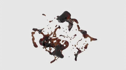Splash of water Transparent Slow motion Stock Footage 238530619