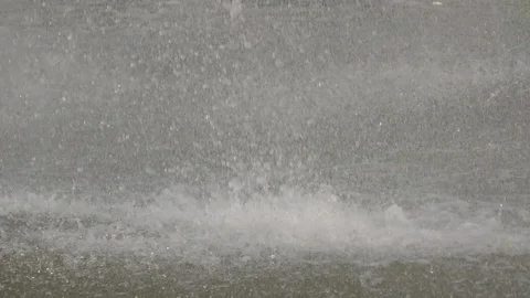 Splash of water which is falling from above. Stock Footage 126766478