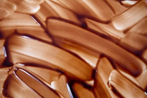 Splash wave chocolate background, pattern, texture Foto stock
