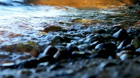 The splash of the waves on the shore. Stock Footage 163504942