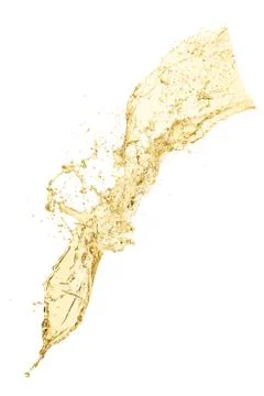 Splash of white wine Stock Photos