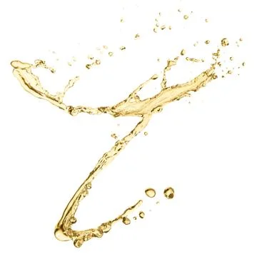 Splash of white wine Foto stock