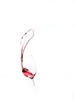 Splash wine red Stock Photos