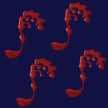 Splash of wine. Seamless pattern. Stock Illustration