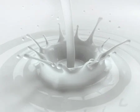 Splash yogurt Stock Illustration