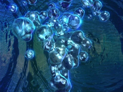 SplashCube Stock Footage