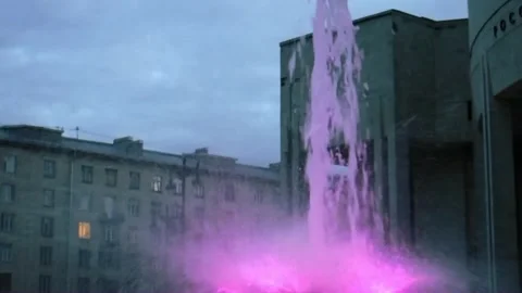 Splashed colored water Stock Footage 245222857