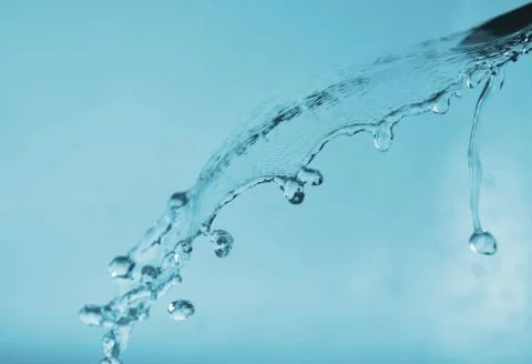 Splashes and drops Stock Photos