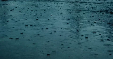 Splashes from falling water drops Stock Footage 160341740