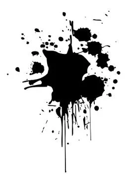 Splashes Stock Illustration
