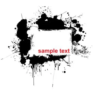 Splashes Illustrazione stock