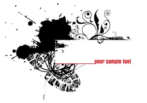 Splashes Stock Illustration