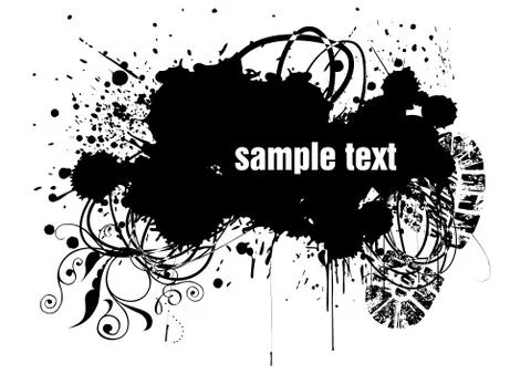 Splashes Stock Illustration