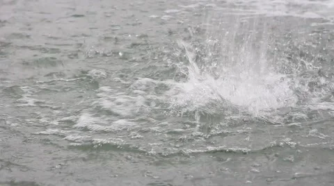Splashes of Jet fountain 스톡 동영상 49610253