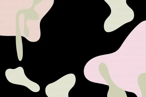 Splashes of light and dull colors on dark background Stock Illustration