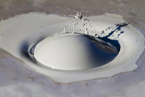 Splashes of mud Stock Photos