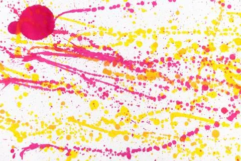Splashes of paint background Stock Illustration