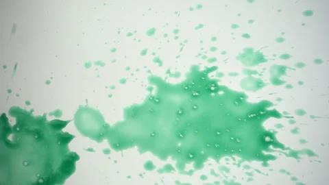 Splashes paints in slow motion Stock Footage 99749522