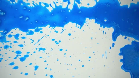 Splashes paints in slow motion Stock Footage 99749551