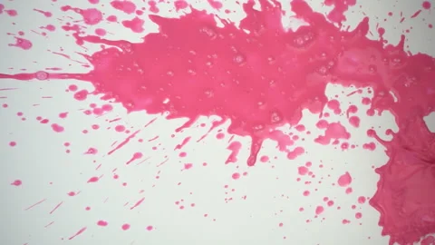Splashes paints in slow motion Stock Footage 99749586
