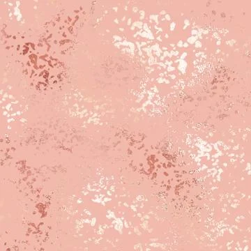 Splashes of rose gold. Vector texture Stock Illustration