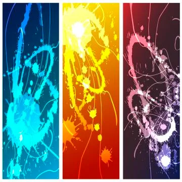 Splashes Set. Stock Illustration