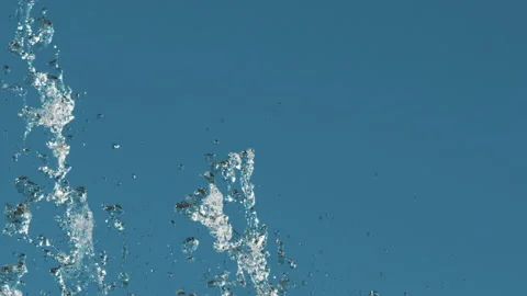 Splashes of water against the sky Stock-Footage 195977468