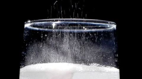 Splashes of water Vídeos de archivo 8687858