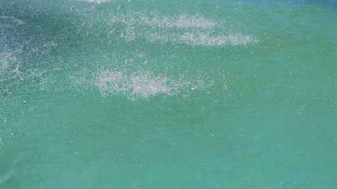 Splashes of water in fountain. Stock-Footage 76431428
