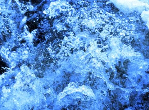 Splashes of water Foto stock