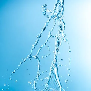 Splashes of water Stock Photos