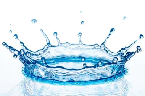 Splashes water Stock Photos