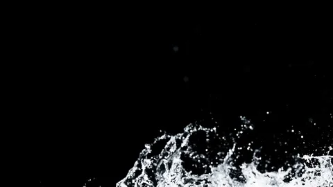 Splashes Of Water In Slow Motion - 17 库存影片 69900743
