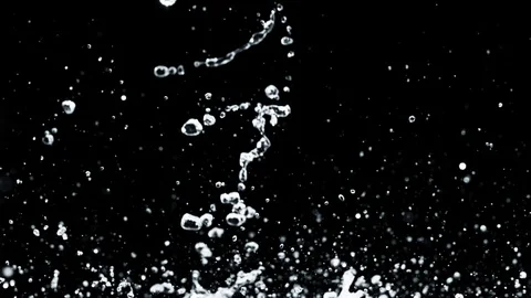 Splashes Of Water In Slow Motion - 35 Stockbeeldmateriaal 69901464
