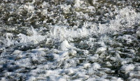 Splashes on a water surface Fotos de archivo