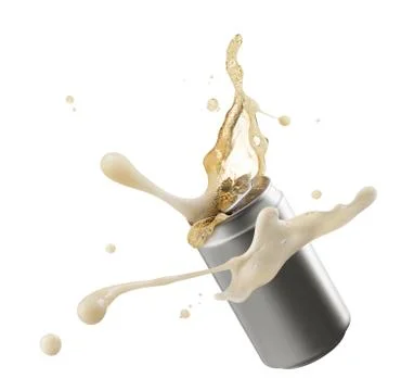 Splashing beer Stock Photos