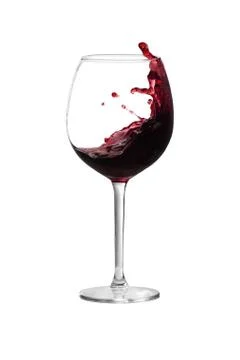 Splashing Bordeaux Stock Photos