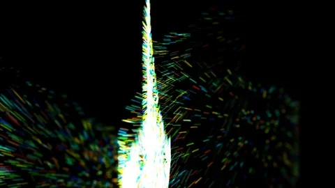 Splashing light trail Video stock 82252185