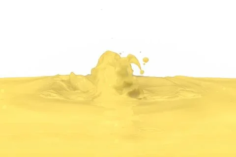 Splashing milk Stock Photos