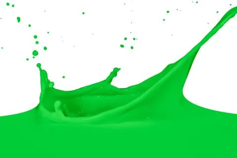 Splashing paint Stock Photos