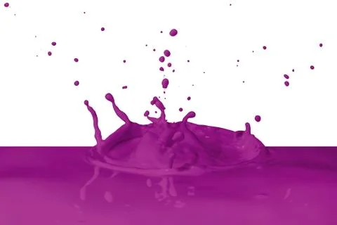 Splashing paint Stock Photos