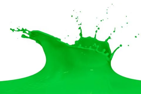 Splashing paint Stock Photos
