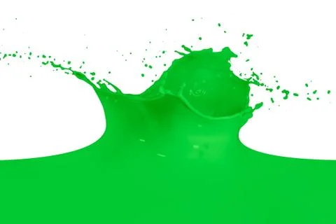 Splashing paint Stock Photos