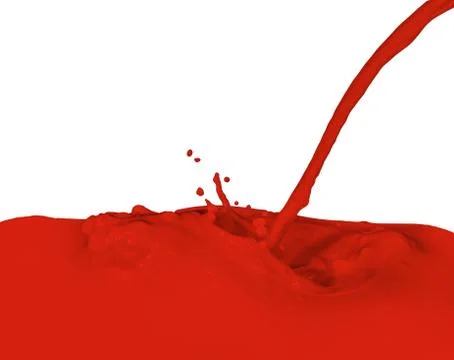 Splashing paint Stock Photos