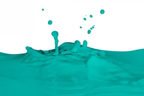 Splashing paint Stock Photos