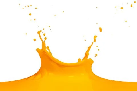Splashing paint Stock Photos