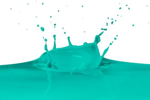 Splashing paint Stock Photos